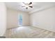 This bedroom is ready for furnishings and boasts neutral paint and private patio entrance at 503 Countryside Se Pl, Smyrna, GA 30080