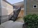 A view of the outdoor staircase to the condo complex entrance at 1392 Orchard Park Dr, Stone Mountain, GA 30083