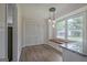 Eat-in kitchen area with a window bench and natural light at 306 Tyrone Rd, Fayetteville, GA 30214