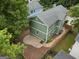 Aerial view showcasing lush backyard and charming exterior elevation at 187 Vanira Se Ave, Atlanta, GA 30315