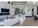 Spacious living area showcasing an open floor plan with modern decor and ample natural light at 2401 Ne Greenglade Rd, Atlanta, GA 30345
