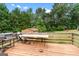 Backyard deck with cooking station at 2000 Stacia Dr, Covington, GA 30016