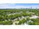 Aerial view of the neighborhood with a skyline view of the city at 995 Lena Nw St, Atlanta, GA 30314
