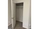 A view inside the closet with a hanging rod for organization at 3810 Equity, Powder Springs, GA 30127