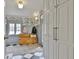 Mudroom area with built-in storage and bench seating by the entrance at 375 Darren Dr, Fayetteville, GA 30215