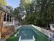 The private pool is perfect for enjoying the outdoors at 2119 Amherst Se Trl, Conyers, GA 30094