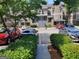 Exterior shot of parking lot showcasing the available parking spaces for the complex at 17 Brittany Ne Way, Atlanta, GA 30324