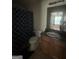 Bathroom with tile flooring, a shower curtain, and a vanity at 14104 Fairington Ridge Cir, Lithonia, GA 30038