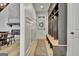 Mudroom offers functional custom lockers and a convenient entrance from the main living area at 383 Beaumont Farms Dr, Sharpsburg, GA 30277