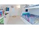 Bedroom with a white bunk bed, play area, and closet in the background at 4180 Pineset Dr, Alpharetta, GA 30022