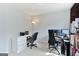 Spacious office area with multiple workstations, natural light, and storage at 4180 Pineset Dr, Alpharetta, GA 30022