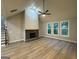 Spacious living room with vaulted ceilings, stone fireplace and abundant natural light at 3019 Beverly Ct, Mcdonough, GA 30252