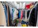Walk-in closet with metal shelving and ample storage space at 2545 Lake Royale Dr, Riverdale, GA 30296