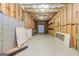 Spacious unfinished basement with exposed framing and utilities, awaiting your personal touch at 500 Barrington Farms Pkwy, Sharpsburg, GA 30277