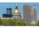 Atlanta skyline featuring The Westin, GA State Capital and the Georgia Pacific building on a bright sunny day at 809 Dill Sw Ave, Atlanta, GA 30310