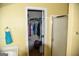 Bathroom featuring a walk-in closet and a shower at 640 Keys Ferry Rd, Mcdonough, GA 30252