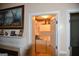 Laundry room with white cabinets and washer/dryer at 640 Keys Ferry Rd, Mcdonough, GA 30252
