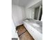 Bathroom with double vanity, granite countertop, and ample storage space at 11598 E Lovejoy Rd # 3, Hampton, GA 30228