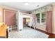Bright bedroom with loft bed, desk, window seat, and stylish area rug at 431 Hampton Grn, Peachtree City, GA 30269