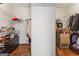 Walk-in closet with shelving, racks, and storage for shoes and accessories at 3835 Hickory Branch Trl, Suwanee, GA 30024