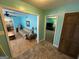 Open entryway showcasing the cozy living room and dining area with lots of natural light at 4540 Lindsey Dr, Powder Springs, GA 30127