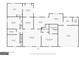 Detailed floor plan showcasing the layout of this home, including the kitchen, bedrooms, and living spaces at 2090 Blackberry Ln, Auburn, GA 30011