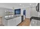 Modern kitchen featuring granite countertops, a center island, and stainless appliances at 2060 Lanier Harbor Pt, Buford, GA 30518