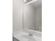 Vanity area in bathroom featuring tile flooring and a bright vanity light at 404 Northwind Pl, Stockbridge, GA 30281