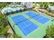 Well-maintained community tennis courts offering recreational opportunities for residents at 4105 Vista Pointe Dr, Cumming, GA 30028