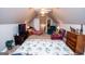 Spacious bedroom features vaulted ceilings and comfortable seating area with a ceiling fan at 109 National Way, Carrollton, GA 30116
