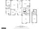 Detailed floor plan showcasing the layout of both floors, including dimensions for rooms and key features at 109 National Way, Carrollton, GA 30116