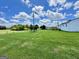 Sprawling green backyard with ample space for recreation and outdoor activities; the perfect Gathering getaway at 3014 Bowdon Tyus Rd, Bowdon, GA 30108