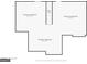 Unfinished basement floor plan showing large open areas and stair access for potential customization and storage at 345 Sharon Dr, Fayetteville, GA 30214