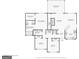Detailed floor plan showcasing the layout of the main level, including kitchen, living spaces, bedrooms and enclosed deck at 345 Sharon Dr, Fayetteville, GA 30214
