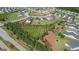 Drone image showcasing real estate development and homes at 104 Conway St, Peachtree City, GA 30269