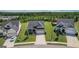 Inviting street view of a neighborhood with well-kept lawns and sidewalks at 104 Conway St, Peachtree City, GA 30269
