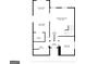 Detailed plan showing layout including the kitchenette, dining area, rec room, bedroom, and bathroom at 204 Pinehurst Way, Carrollton, GA 30116