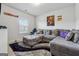 Bonus room featuring carpet, a sofa, and a Kobe Bryant poster on the wall at 3711 Wartrace Dr, South Fulton, GA 30331