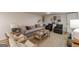 Relaxing living room with modern decor, comfortable seating, and natural light at 4023 Anvil Block Rd, Ellenwood, GA 30294