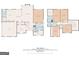 Detailed floor plan showcasing the layout of the home's two floors with room dimensions at 595 Mcgarity Dr, Mcdonough, GA 30252