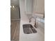 Modern kitchen sink with quartz countertops and stainless steel faucet fixture at 6266 Auburn Dr, Riverdale, GA 30296