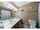 Charming bathroom featuring a stylish vanity and a decorative beach theme, creating a relaxing atmosphere at 105 N River Dr # G, Sandy Springs, GA 30350