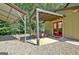 Outdoor patio area with a seating area and covered parking at 460 Morgan Mill Rd, Brooks, GA 30205