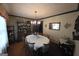 Traditional dining room with furniture, decor, and a chandelier that creates a classic setting for meals at 529 Valley Woods Se Cir, Conyers, GA 30094