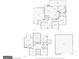 Comprehensive floor plan showing both first and second floors of the home layout with measurements at 307 Bellingrath Ct, Peachtree City, GA 30269