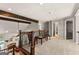 Upstairs hallway showcases wooden beams and elegant woodwork, creating a cozy and inviting atmosphere at 307 Bellingrath Ct, Peachtree City, GA 30269