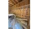 Shed interior featuring built-in shelves, perfect for organizing tools and equipment at 2532 N Carroll Ct, Villa Rica, GA 30180