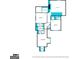 Clear floor plan with dimensions, outlining the layout and size of each room in the house at 6017 Chestatee Creek Nw Ct, Acworth, GA 30101