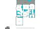 Detailed floor plan showcasing the layout of the home, including room dimensions and relationships at 6017 Chestatee Creek Nw Ct, Acworth, GA 30101