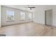 Bedroom with lots of natural light and light hardwood floors at 2714 Haynescrest Dr, Grayson, GA 30017